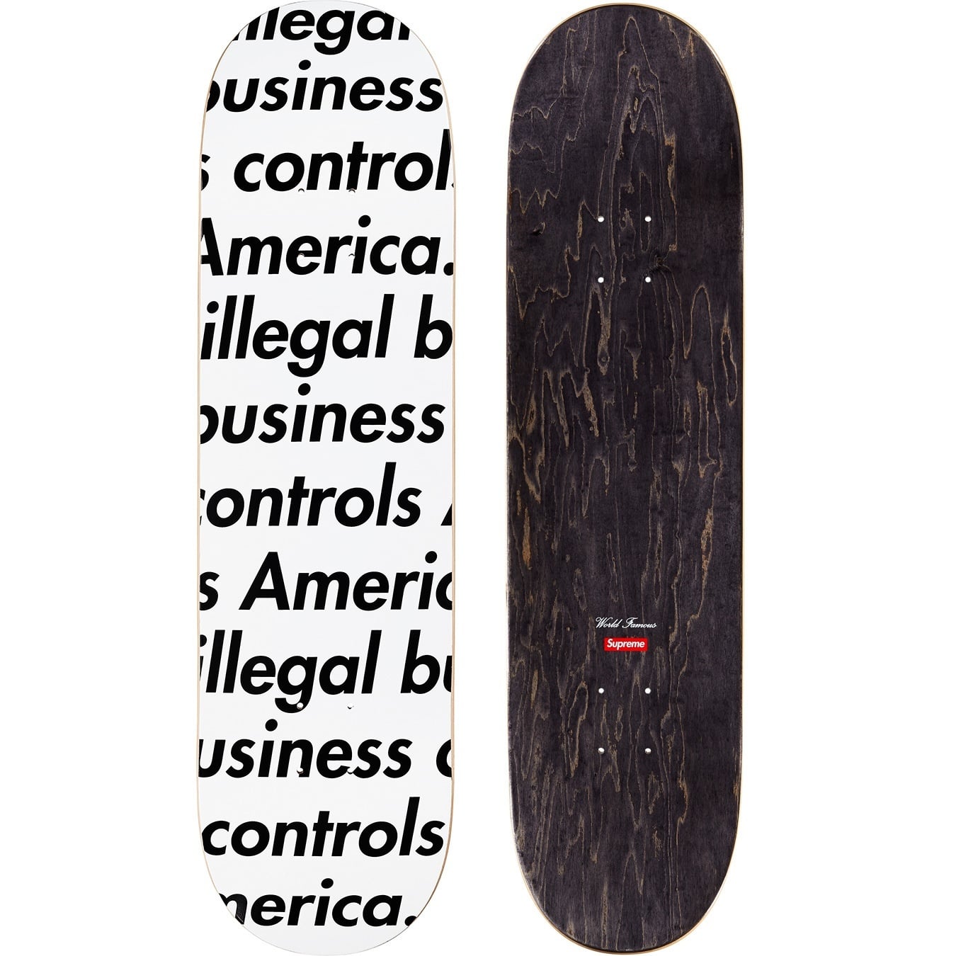 Illegal Business Skateboard view 5
